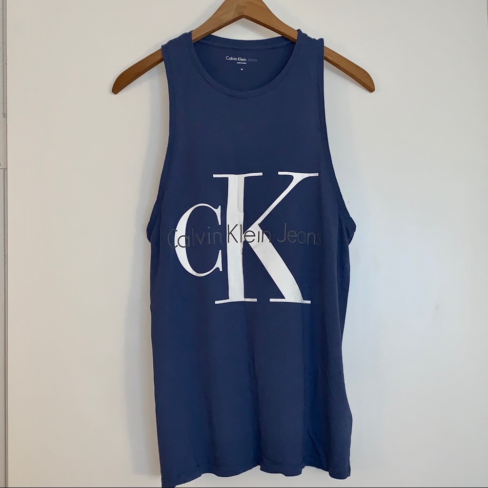 3/$15 💎 Calvin Klein Athletic Tank Top | Blue